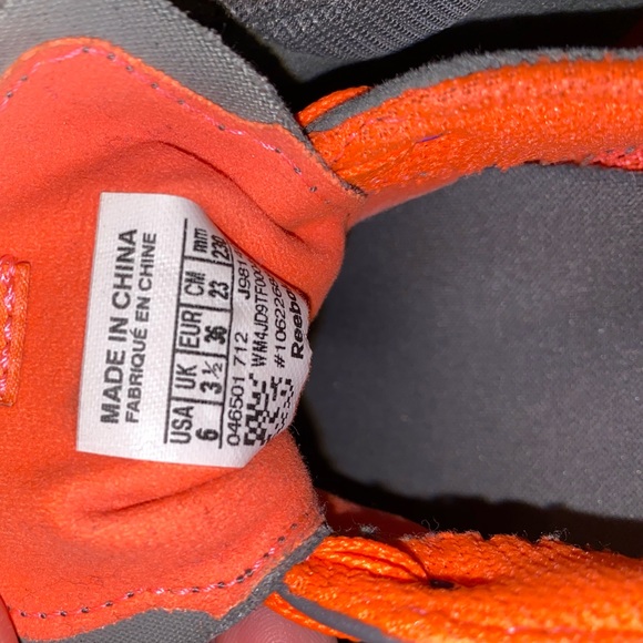Reebok Realflex Run - Brand New - Orange/Gray - Picture 3 of 4